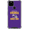NFL Minnesota Vikings Helmet Google Pixel 5 Clear Case